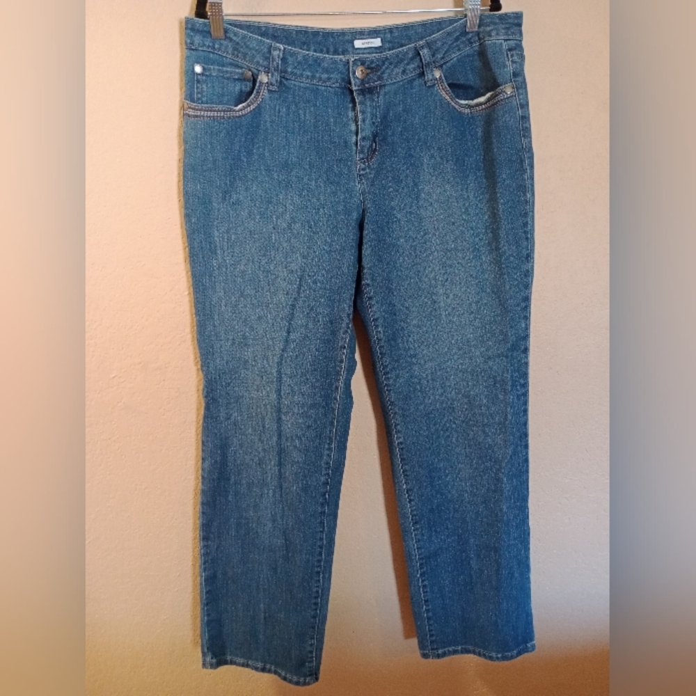 Liz Claiborne Stretch Sz 14 Jeans EUC